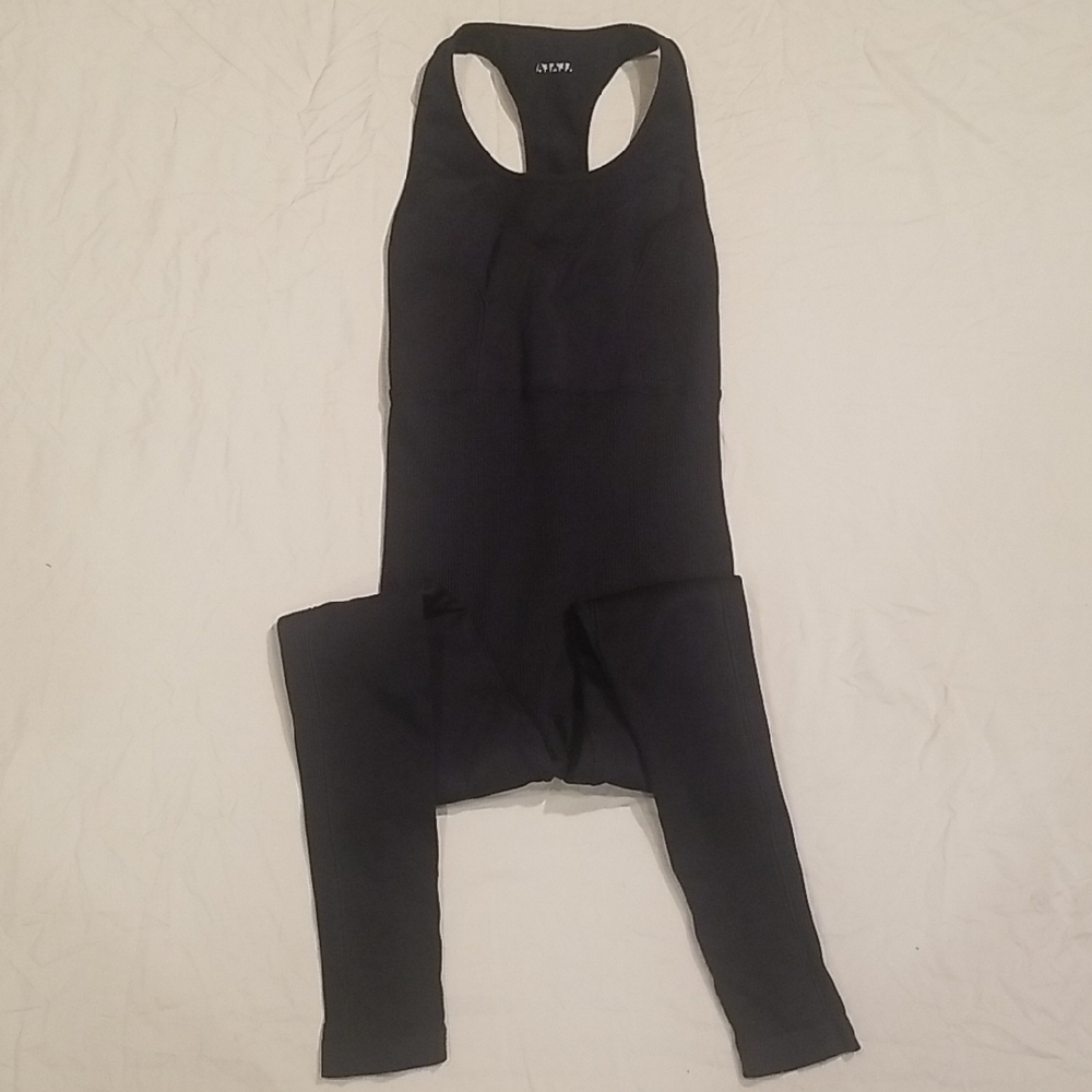 Alala Black Sleeveless Jumpsuit